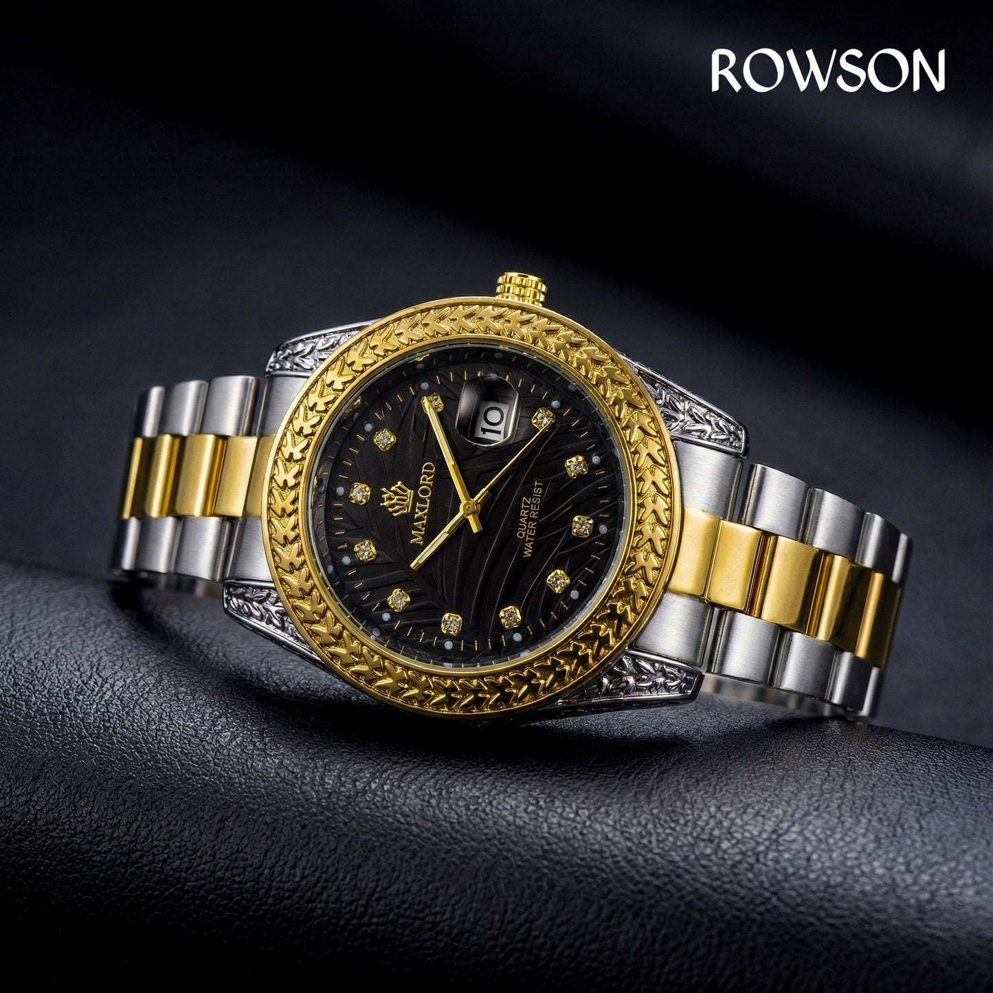 Maxlord Majestic Goldline Watch