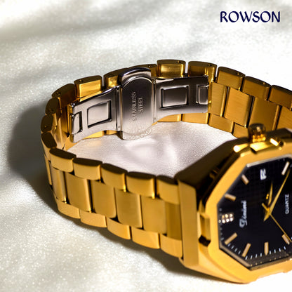 Dinimi CrownEdge Gold Watch