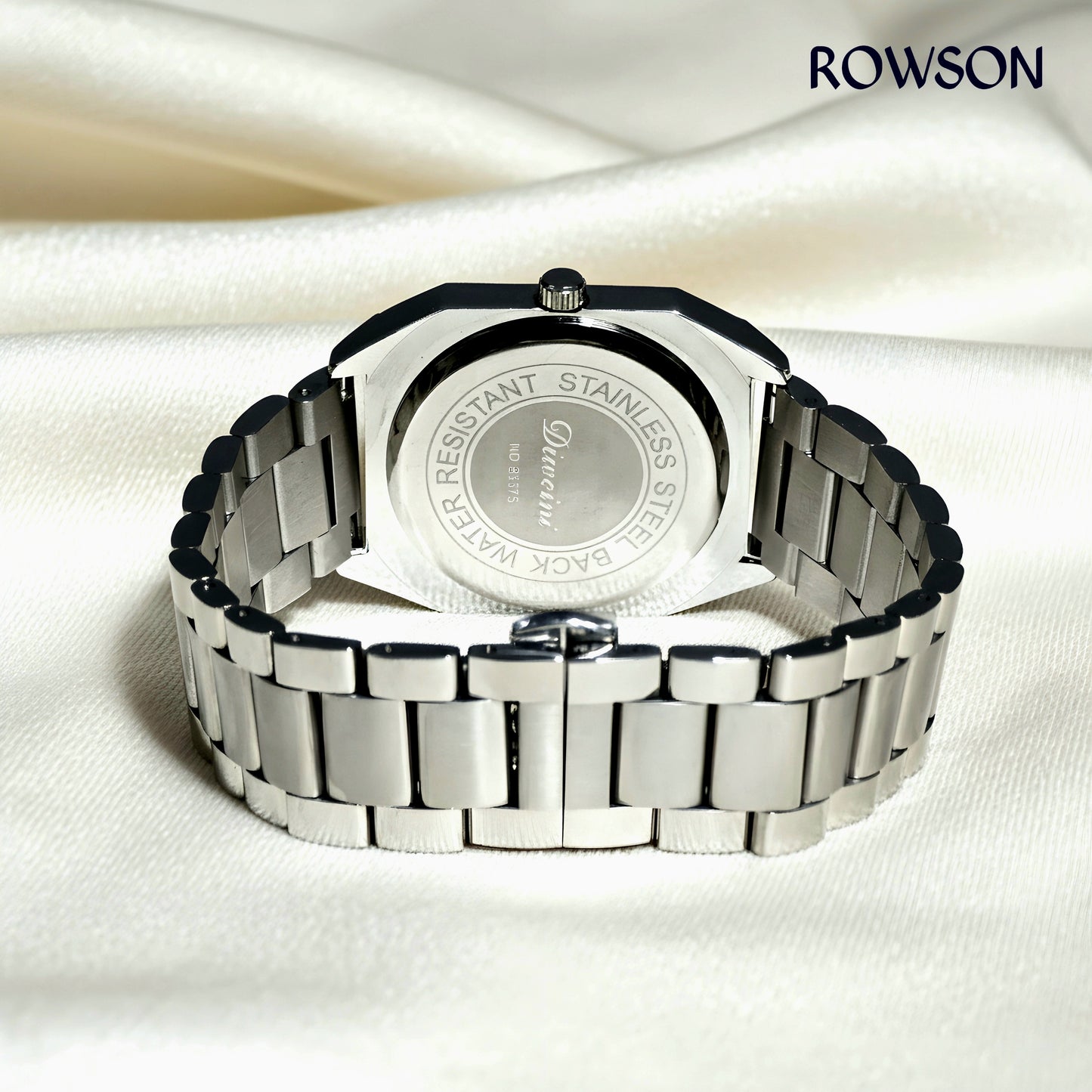 Sliver Timepiece Men’s Watch