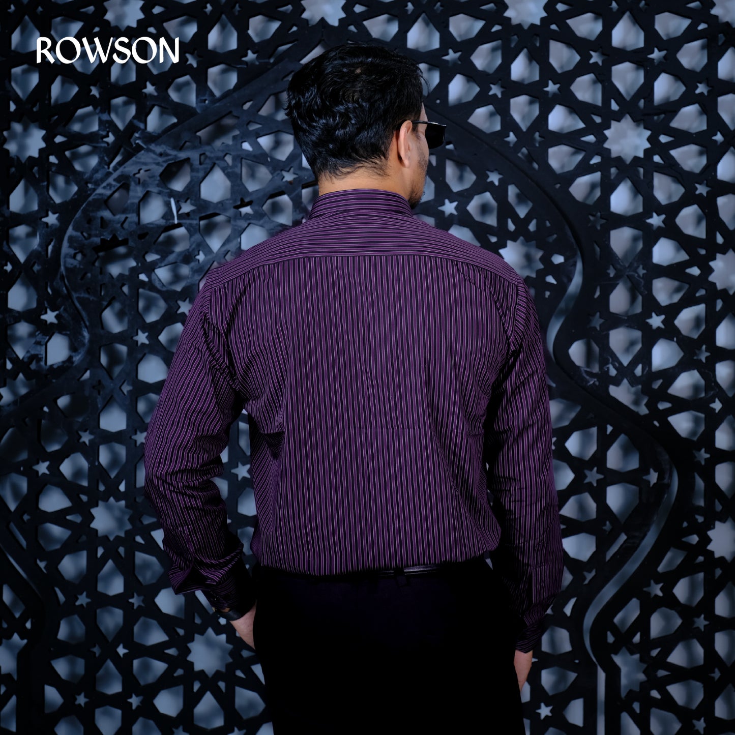Wine Stripe Classic Shirt