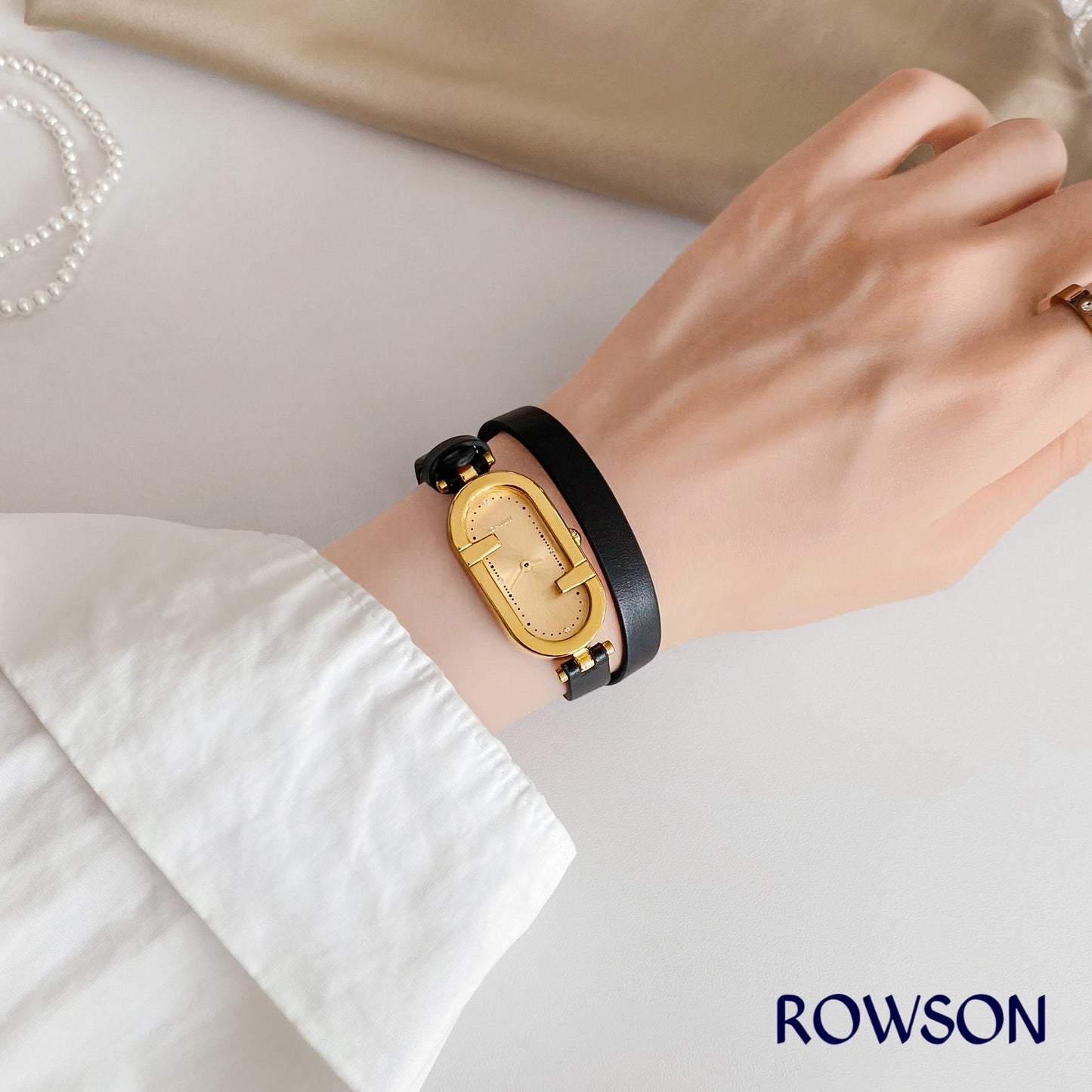 Genuine Leather Vintage Watch