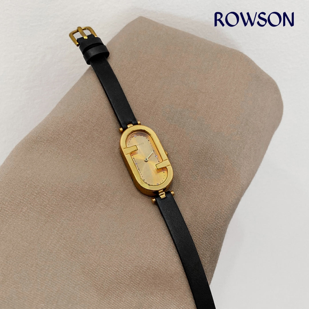 Genuine Leather Vintage Watch