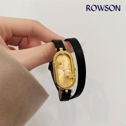 Genuine Leather Vintage Watch