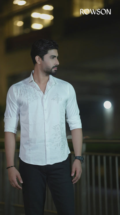 Indian Casual Stitched Party Full Shirt